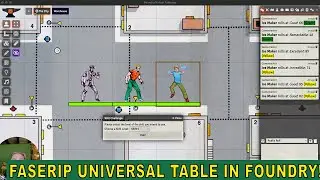 How to play Marvel Super Heroes RPG on Foundry VTT - Universal Table - FASERIP TSR #tabletopgames