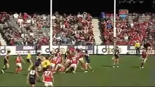 Nathan Jones' First AFL Goal - Round 18, 2006