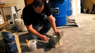 Super-Krete Bond-Kote used for curb patch