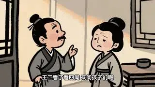 古村寒舍外，佳人扶杖行。#故事分享