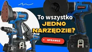 Sherman - narzędzia typu MULTITOOL 3w1 / 4w1 / 5w1 #elektronarzędzia #tools #powertools #diy 