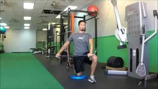 Cable Half Kneeling Stability Chop