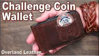 Overland Leather Challenge Coin Money Clip Wallet