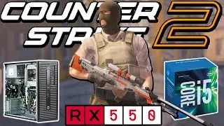 ✅️ Es Posible Jugar Counter Strike 2 en una RX 550 + i5-4590 | 12gb RAM | +Mejor Configuraci&oacute;n