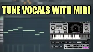 КАК НАСТРОИТЬ ВОКАЛ С ПОМОЩЬЮ MIDI С ПОМОЩЬЮ Waves Tune Real Time | FL Studio 20