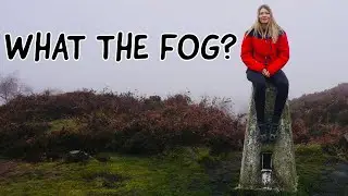 A Very Foggy Hike Across Birchen Edge | The Peak District