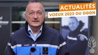 Vœux 2023 du Directeur général de la Gendarmerie nationale, le général d'armée Christian Rodriguez.
