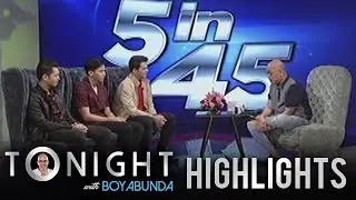 TWBA: 5 in 45 with AJ Muhlach, Enchong Dee and Ejay Falcon