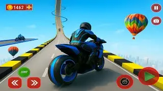 Impossible GT Bike Stunt Racing - GT Bike Stunts Impossible Tracks - Android Gameplay 