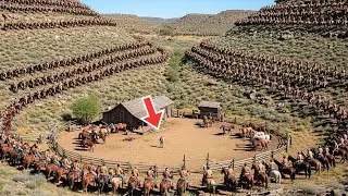 He Gave Water to a Giant Apache Woman, Next Morning, 300 Warriors Surrounded His Ranch