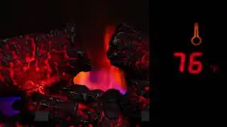 Infrared Electric Fireplace Insert