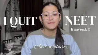 I Quit NEET | failed !! | my story    #neetmotivation #neet2026