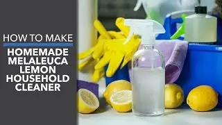 Homemade Melaleuca Lemon Household Cleaner