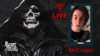 3 HELLRIPPER Metal Guitar Covers