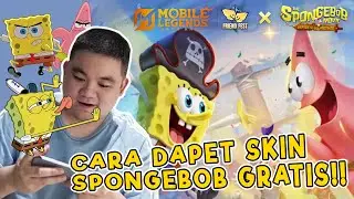 DAPET SKIN GRATIS!!  Spongebob x Mobile Legends! - Mobile Legends Indonesia