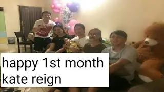 FIRST INAANAK SA UAE HAHA ( HAPPY ONE MONTH KATE REIGN)😘😘😘 mhack ramos youtube channel