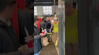 KFC Customers Shocked by Chicken Man