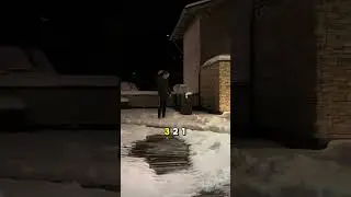 Backflip in de sneeuw! #shorts