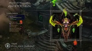 lOOt-Legion 7.3.5 Fresh 110-FREE Legendary Champion Equipment from Command Center