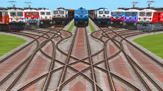 New trains locomotive dijle engine and metro track ground super crossing track ground classic 