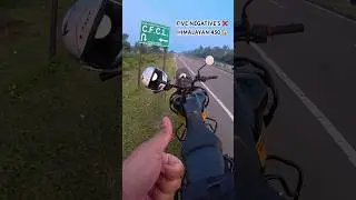 5 negatives of himalayan 450, after the experience of 800+ kilometres. #royalenfield #himalayan450