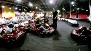 Idiots at K1 speed Anaheim (crash)
