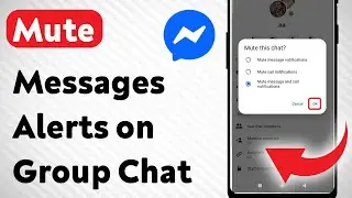 How To Mute Messages Notifications on Group Chat On Messenger (Updated)