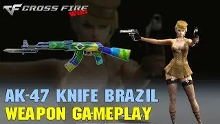 CrossFire - AK-47 Knife Brazil - Weapon Gameplay