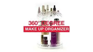Sorbus Beauty: 360&deg; Makeup Organizer Carousel - Promo