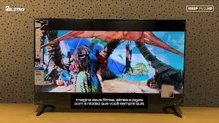 👀 LAN&Ccedil;AMENTO Smart TV 43&rdquo; EFL SX800 &ndash; Imagem Full HD e muitos apps!