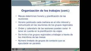 Webinar BRS COPs & ExCOP Briefings in Spanish