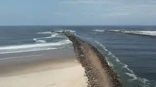 South Jetty, Florence, OR, Raw Footage