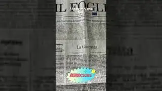Italian Newspaper Publishes Entire Edition Created by AI #ainews