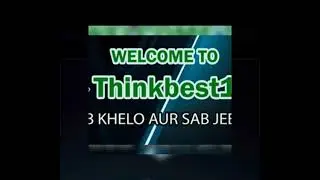 New fantacy app.. 100% bonus use... Thinkbest.. Use reffer code
