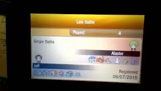 Pokemon Omega Ruby and Alpha Sapphire Wifi Battle: PFC Fantasy League Week 1 vs Dundee Darkrais