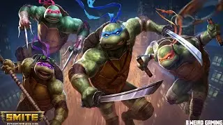 SMITE | TMNT Battle Pass Gameplay