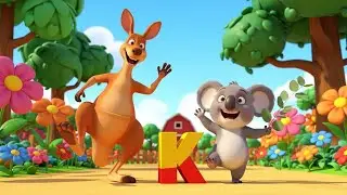 ABC Animals Parade | kids nursery rhymes | Baby Song, Alphabet & Animal Cartoon 🐶🦁🐵