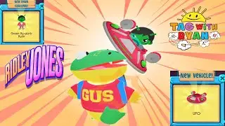 Tag with Ryan Green Ry-glorb Ryan New Character Unlocked Update New Vehicle UFO Unlocked Gameplay