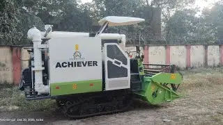 ACHEIVER CHAN COMBINED HERVESTER 13HP #acheiver #shuvoteach #paddyharvester #kisan 
