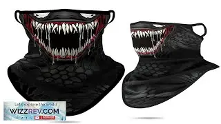 Windproof Half Mask Ice Silk Sport Bandana Breathable Balaclava Mask Venom Protective