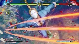 STREET FIGHTER V Vega vs Guile