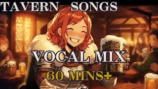 60 MINS+ Energetic Medieval Tavern Songs | Fantasy Folk Mix | Focus, Work, DnD