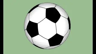 Google Sketchup Tutorial: Soccer Ball
