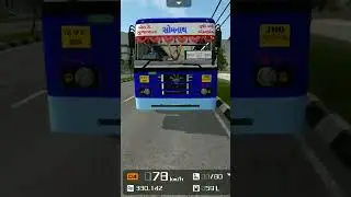 New Bs6 GSRTC gurjar nagri bus skin add Daksh gaming #short #video #like#share #subscribe#trend#bus