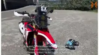 M5 Rally kit navigation tower for Honda CRF 300 Rally by Makadamgear Indonesia