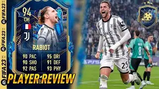 EL MEJOR DEL JUEGO? 94 ADRIEN RABIOT TOTS PLAYER REVIEW FIFA 23