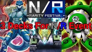 3 Decks To Use for The N/R Festival! | N/R Gouki, Gadget, and Dinomist |