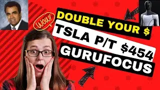 TSLA WILL 2X TO $454.  GURUFOCUS