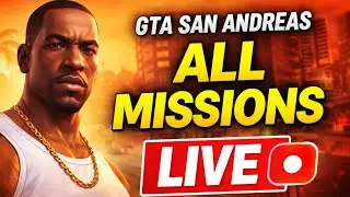 GTA San Andreas LIVE 🔴 | Full Story Mode | All Missions | @iceycoolxgaming 