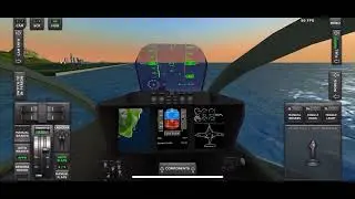 I did an Emergency water landing in a Secret Service seaplane in Turboprop Flight sim!!!!!🛬🤣🔥👍